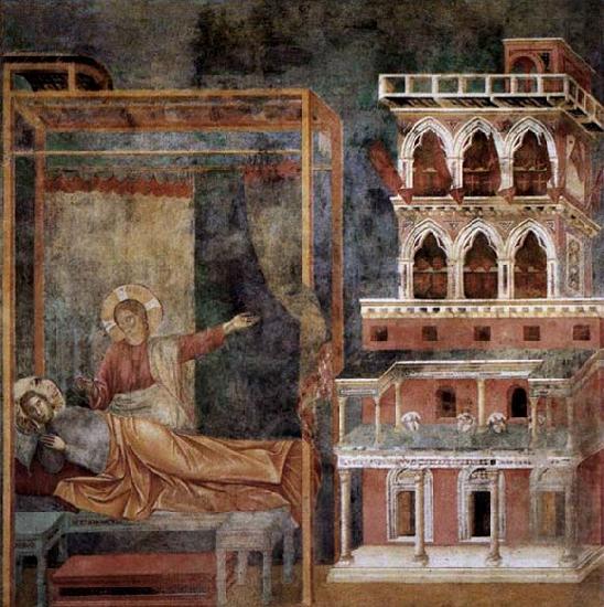 GIOTTO di Bondone Dream of the Palace china oil painting image